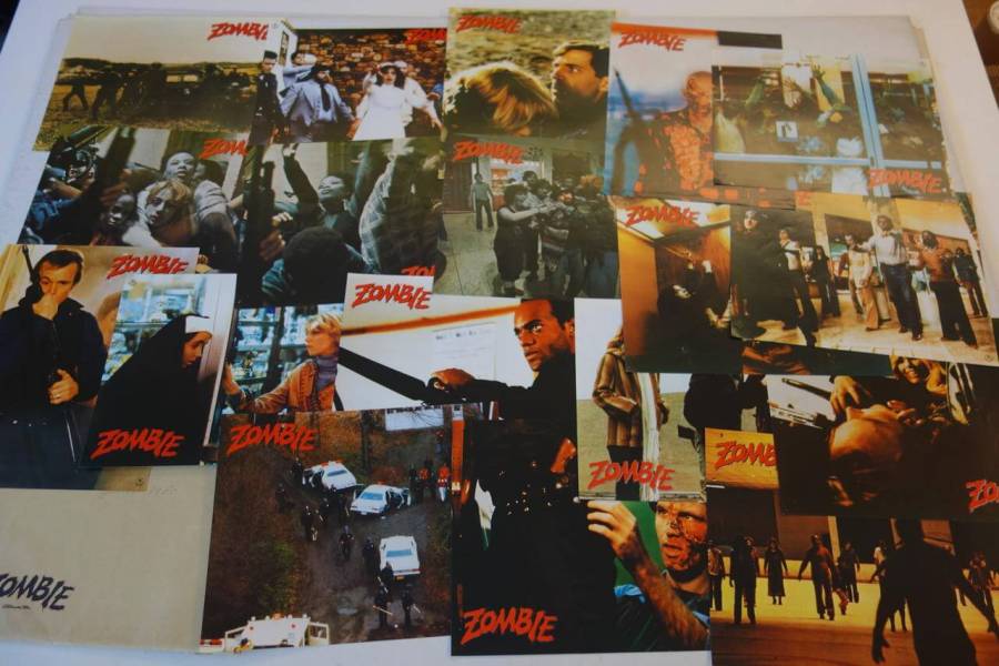 Dawn of the Dead original release german lobby still set